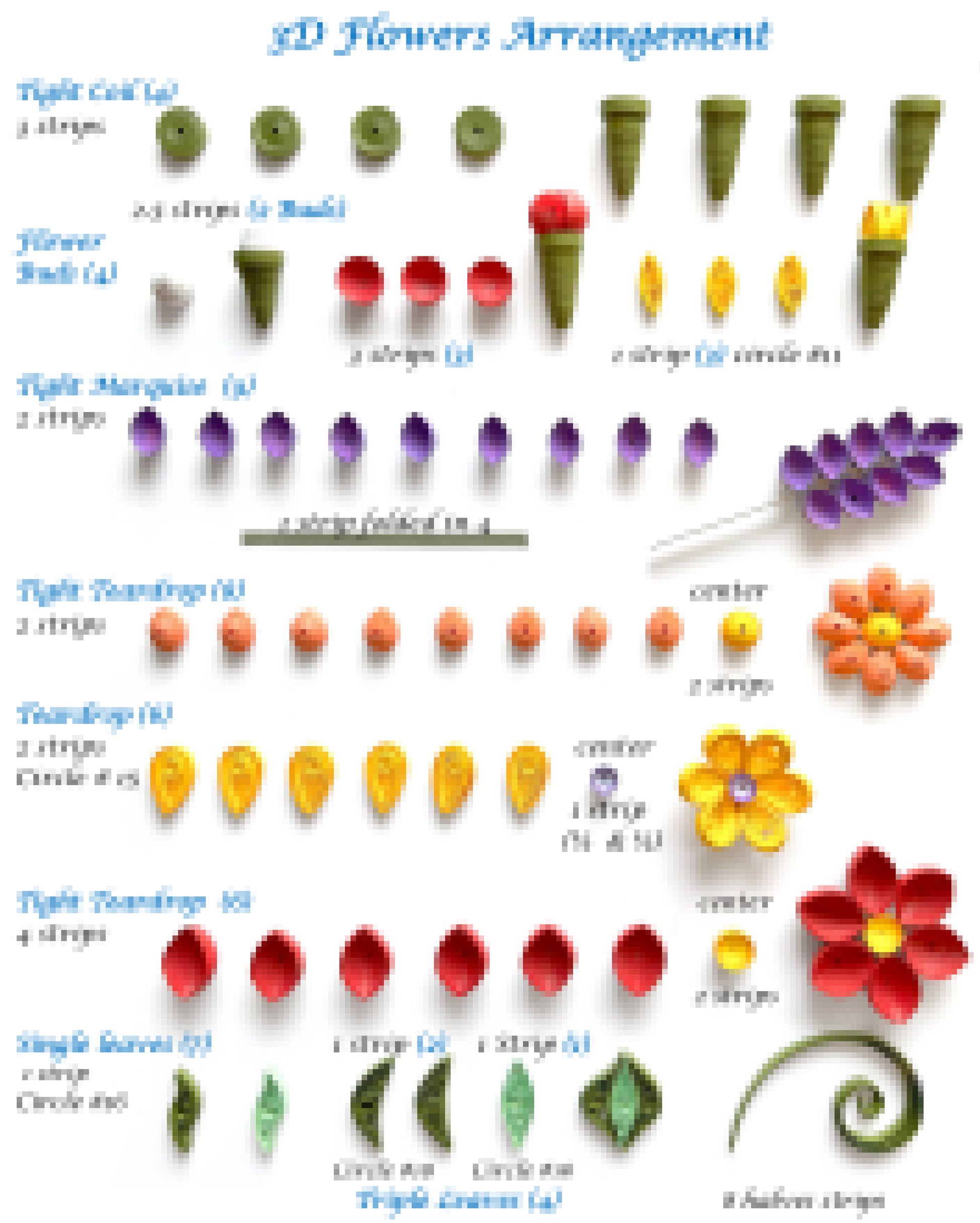 quilling instructions preview for quilling teachers