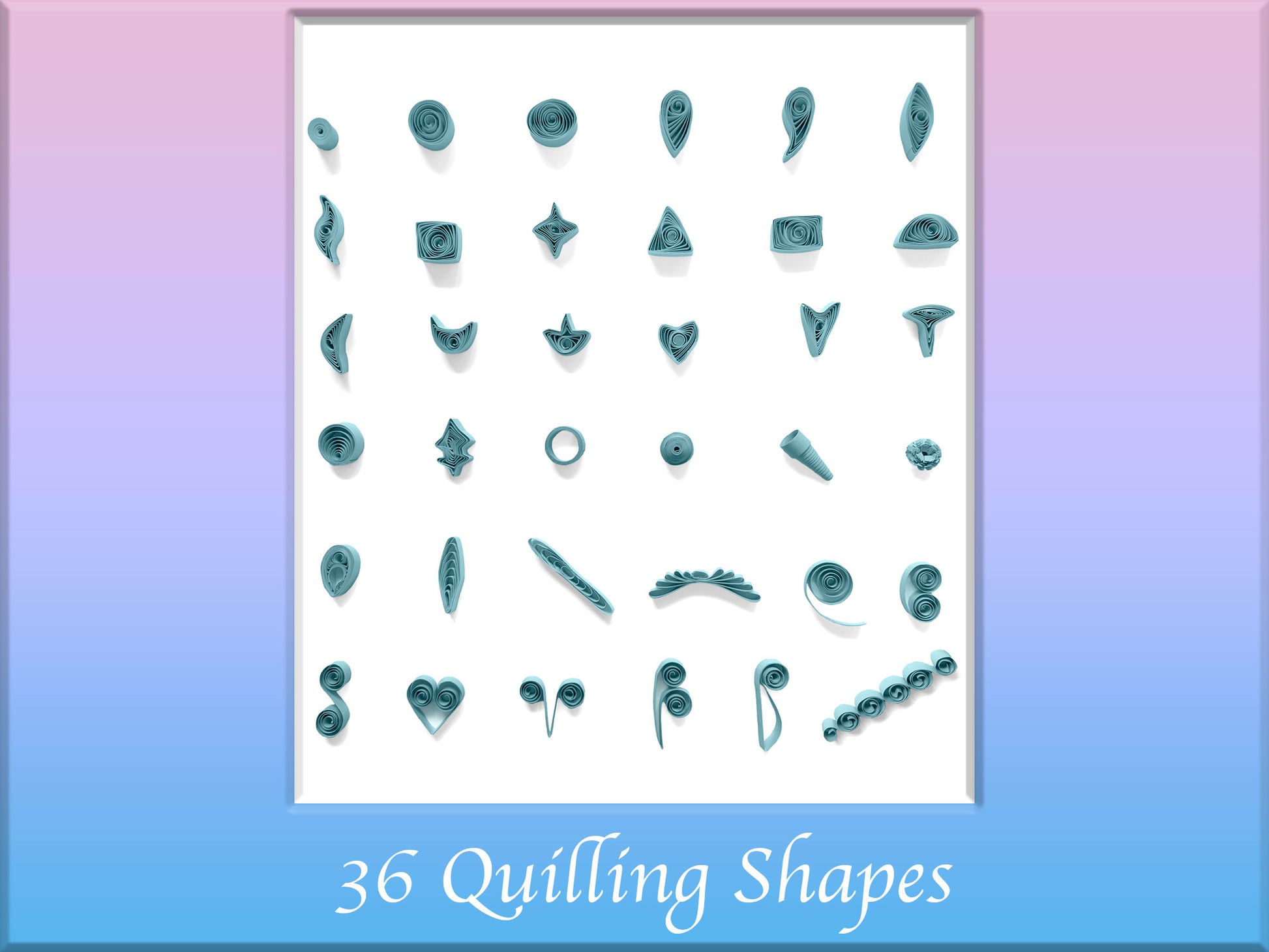 free pdf download quilling shapes chart with video tutorial. download free quilling template. Basic quilling shapes. Quilling for beginners. How to make basic shapes in quilling.