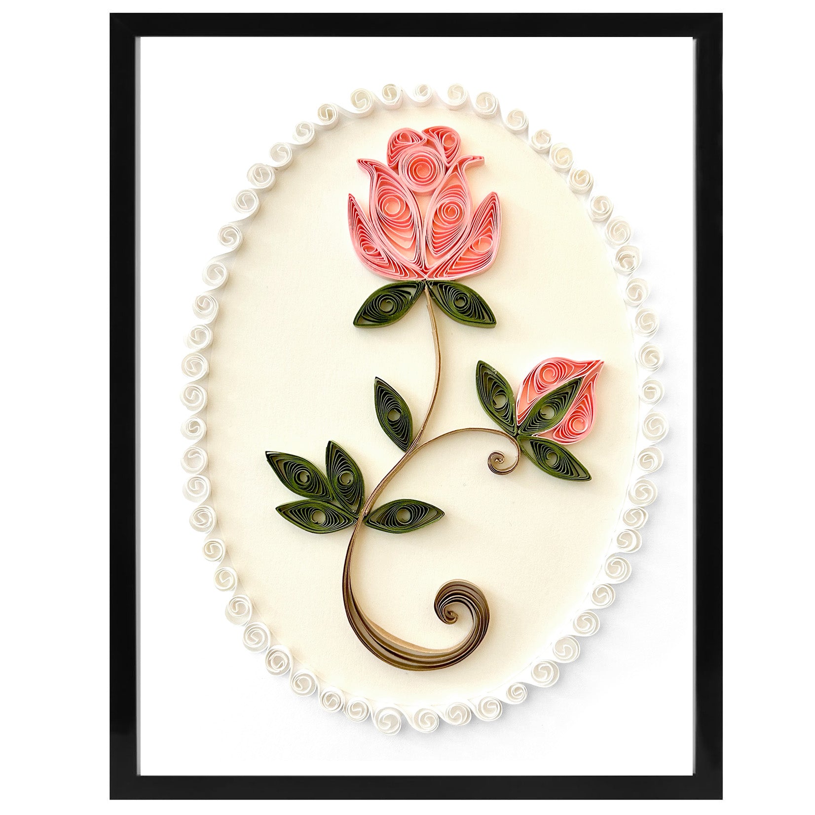 Framed quilled rose. quilling rose template. easy quilling template. easy quilled rose. paper art rose. rose made of paper. paper art roses. craft paper rose. rose craft paper. rose design.