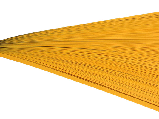 amber yellow quilling strips. yellow quilling paper and cardstock. 3mm quilling paper.