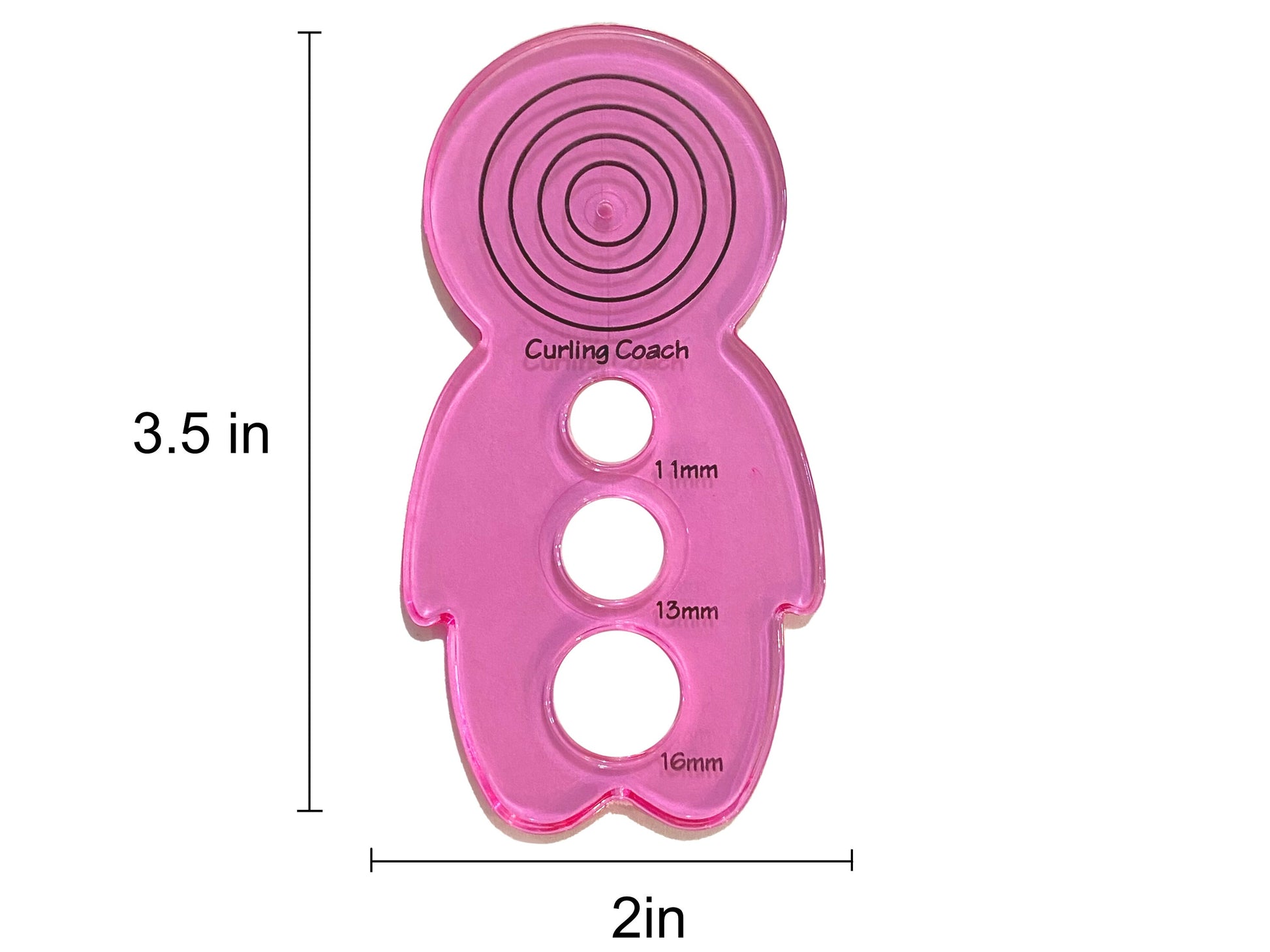 curling coach for quilling