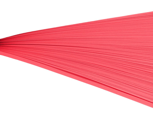 red quilling paper. quilling paper strips red. red quilling strips.