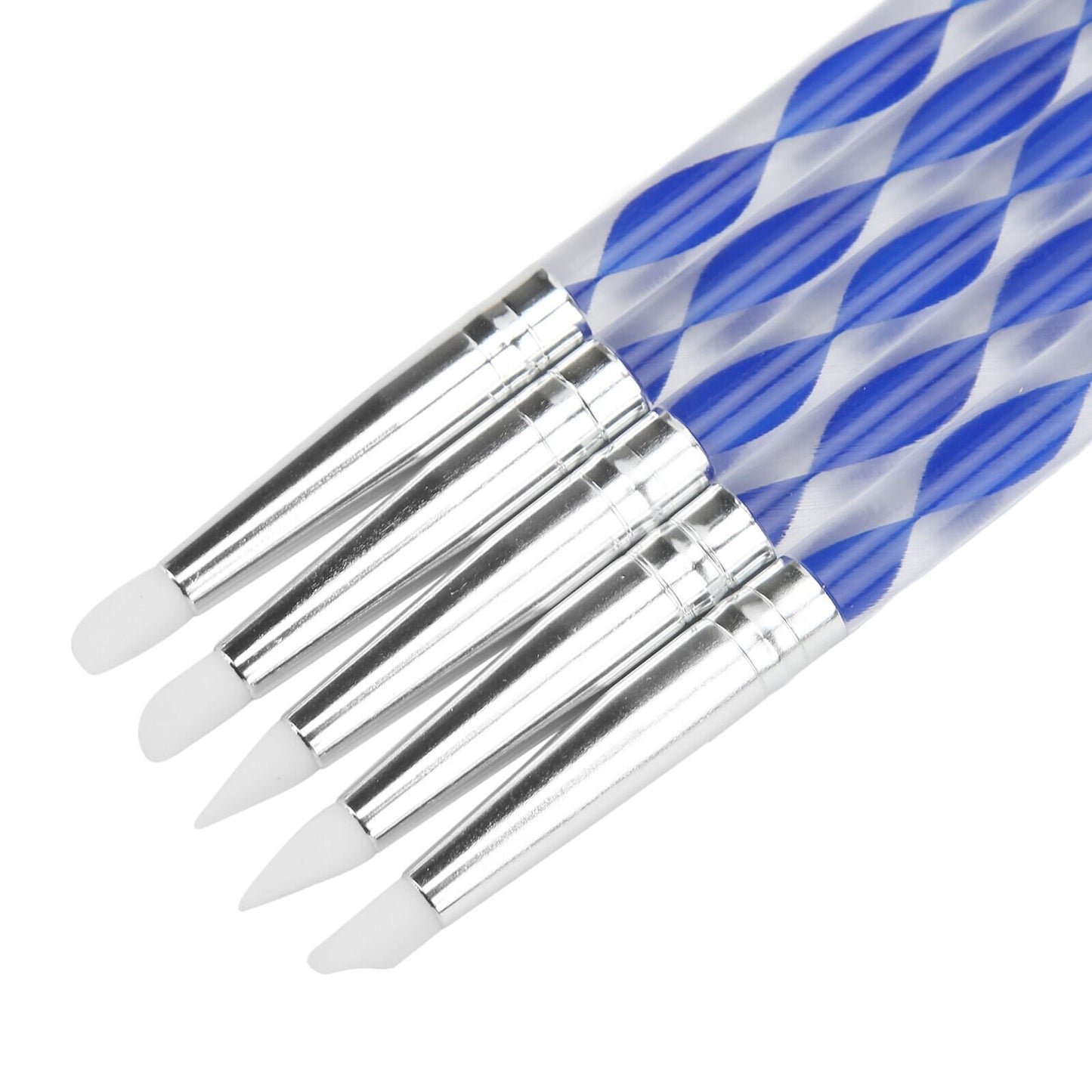 silicone brush to remove glue from quilled art. quilling tool set.