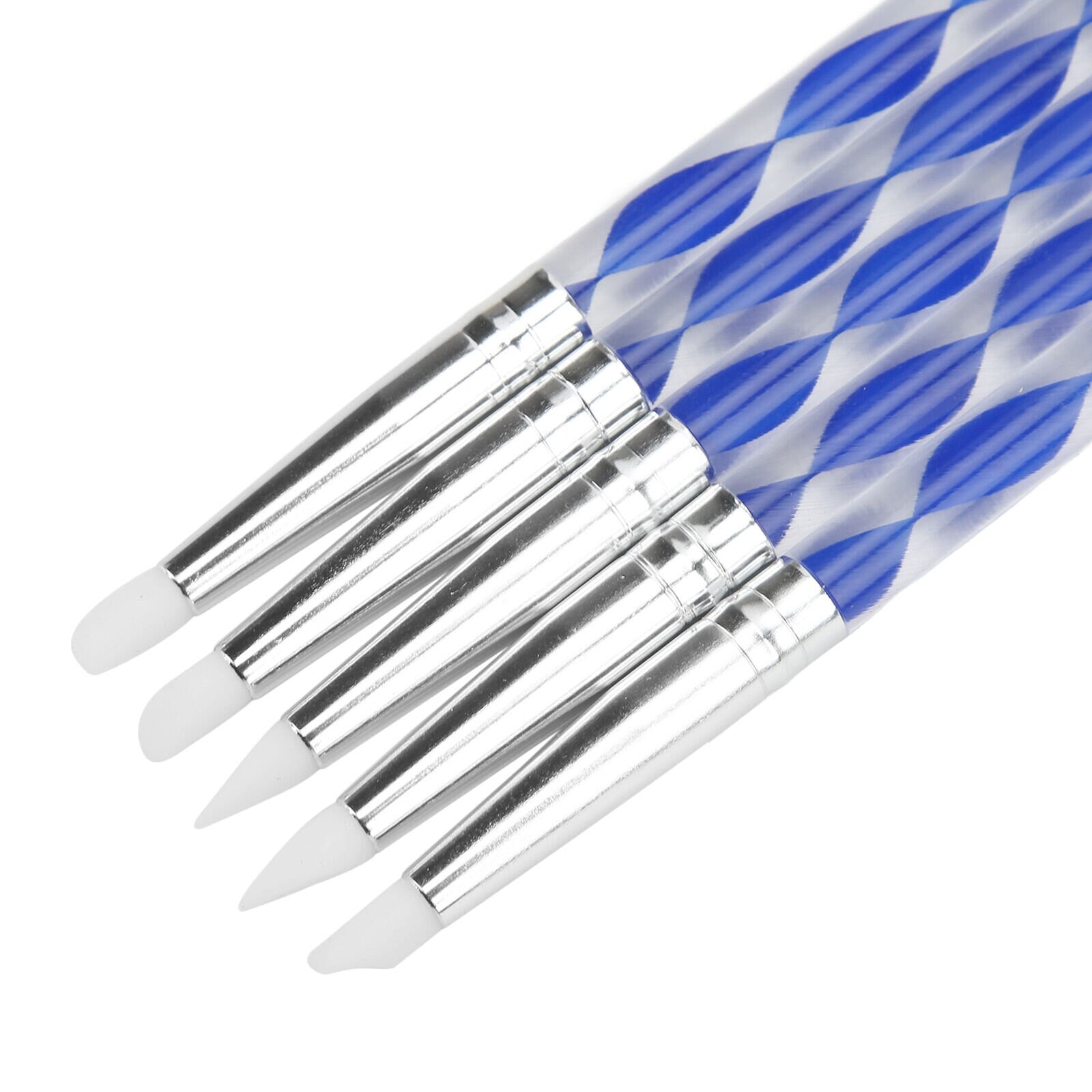 silicone brush to remove glue from quilled art. quilling tool set.