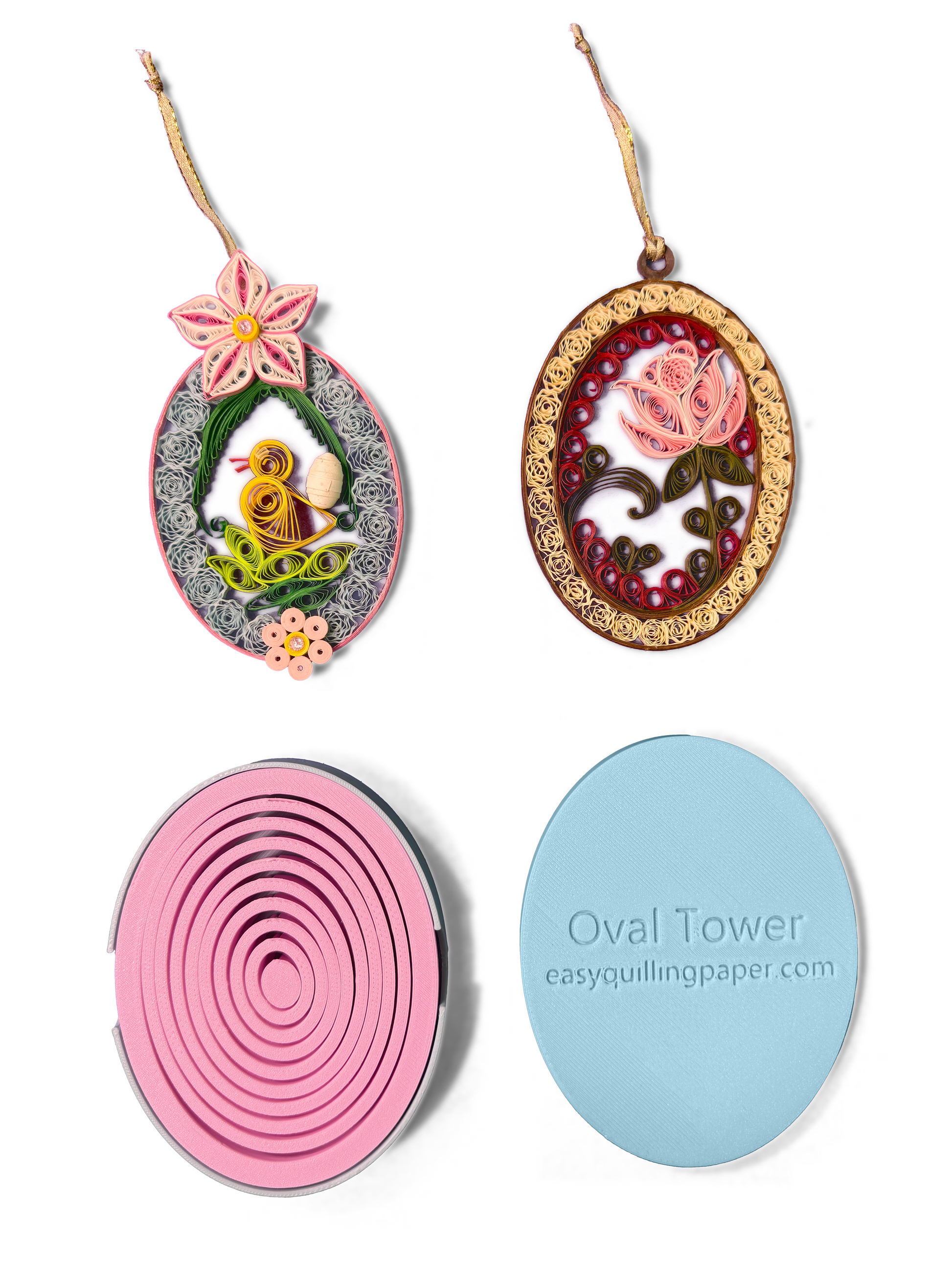 oval quilling shape tool. oval shape paper quilling.