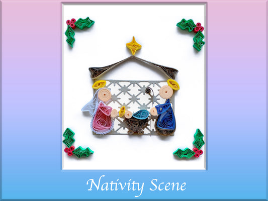 Nativity Scene Template | Intermediate (3hrs)