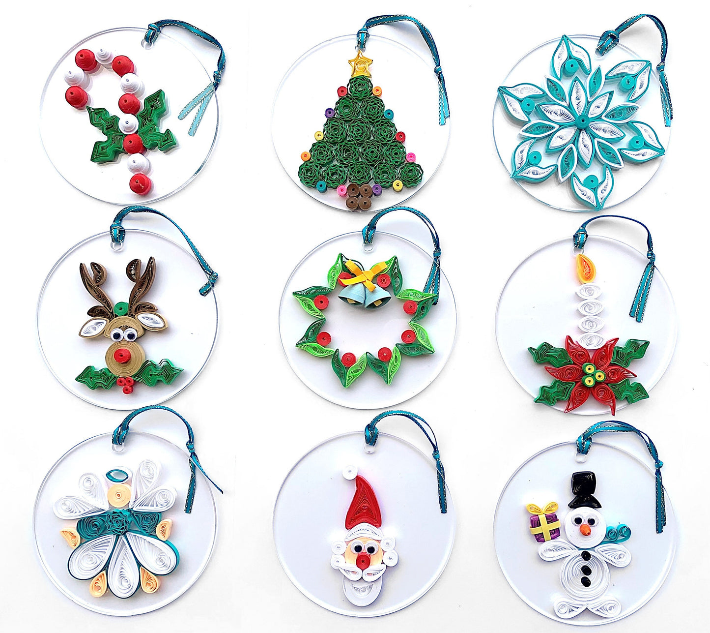 Christmas Ornaments Templates | Beginners (9-1hr each)